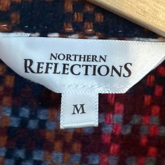 Northern Reflections Multicolor Plaid Shacket - Size M - Picture 7 of 9